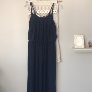 MEDIUM Navy Jumpsuit
